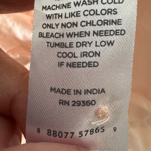 Dip Embroidered Crop Top Coastal Cottagecore Women’s Size Small - Picture 7 of 9